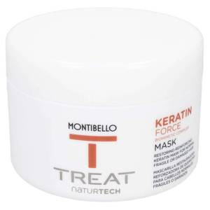MONTIBELLO TREAT NATURTECH maska do włosów zniszczonych Keratin Force 200 ml